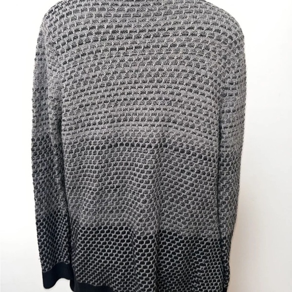 Banana Republic Draped Cotton Blend Open Front Cardigan Size M - Picture 5 of 6
